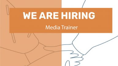 Media Trainer Vacancy
